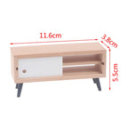 Simulation Miniature Furniture Dollhouse Living Room TV Decoration Kid Gift