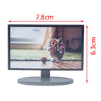 Simulation Miniature Furniture Dollhouse Living Room TV Decoration Kid Gift