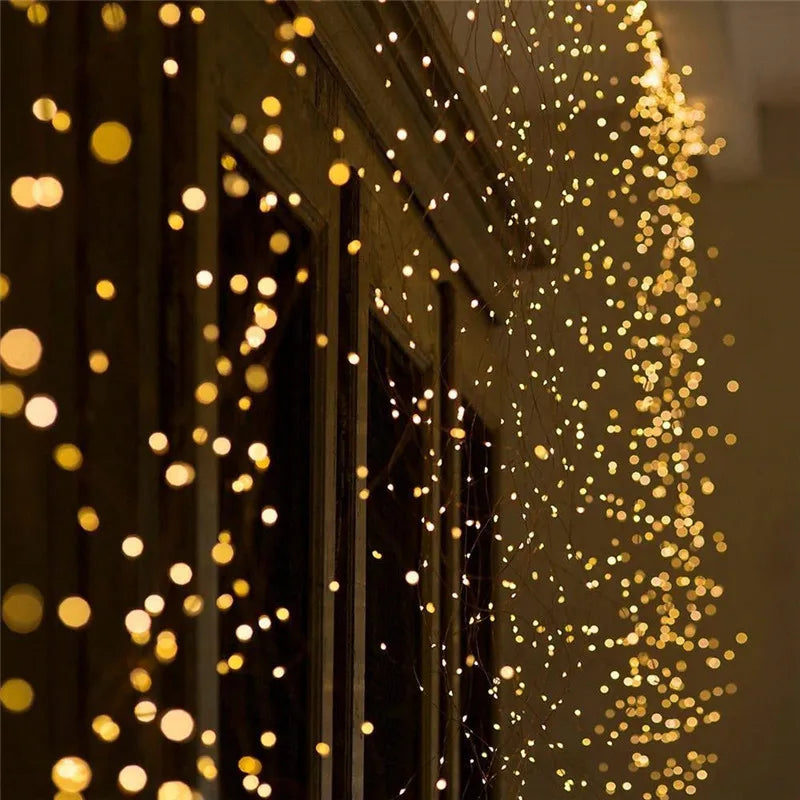 Fairy Lights AA Battery Powered LED Copper Wire String Light Decorative