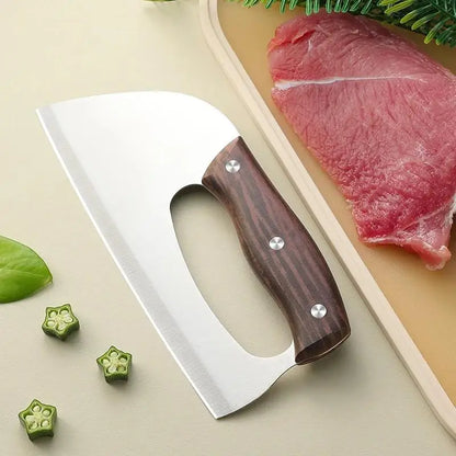 Home Slicing Made Easy with Labor Saving Kitchen Knife Sharp and Efficient Chef's Cutting Tool