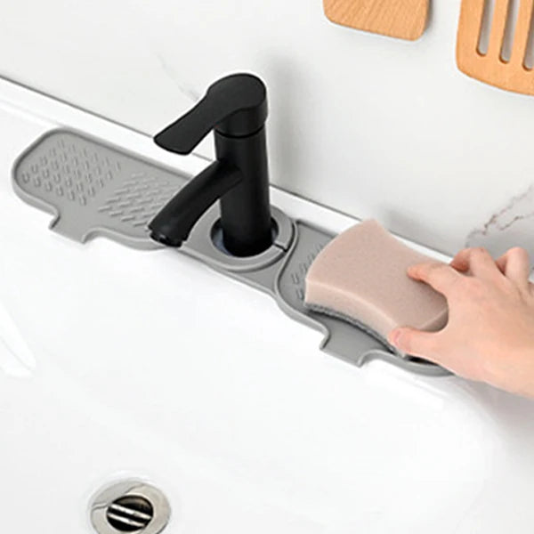 Kitchen Sink Faucet Draining Mat Splash Guard Sink Mat Kitchen Essentials