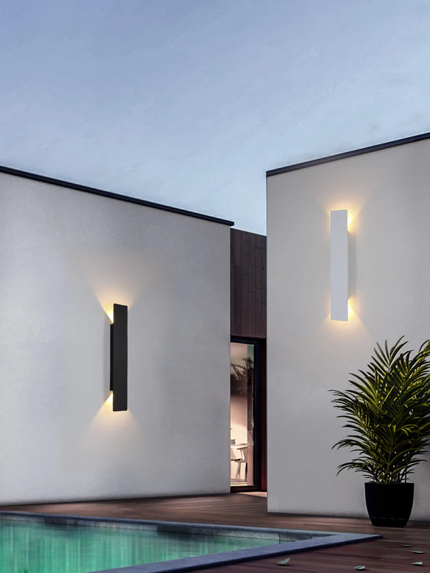 Modern LED Outdoor Wall Lamp – IP54 Waterproof Up Down Light
