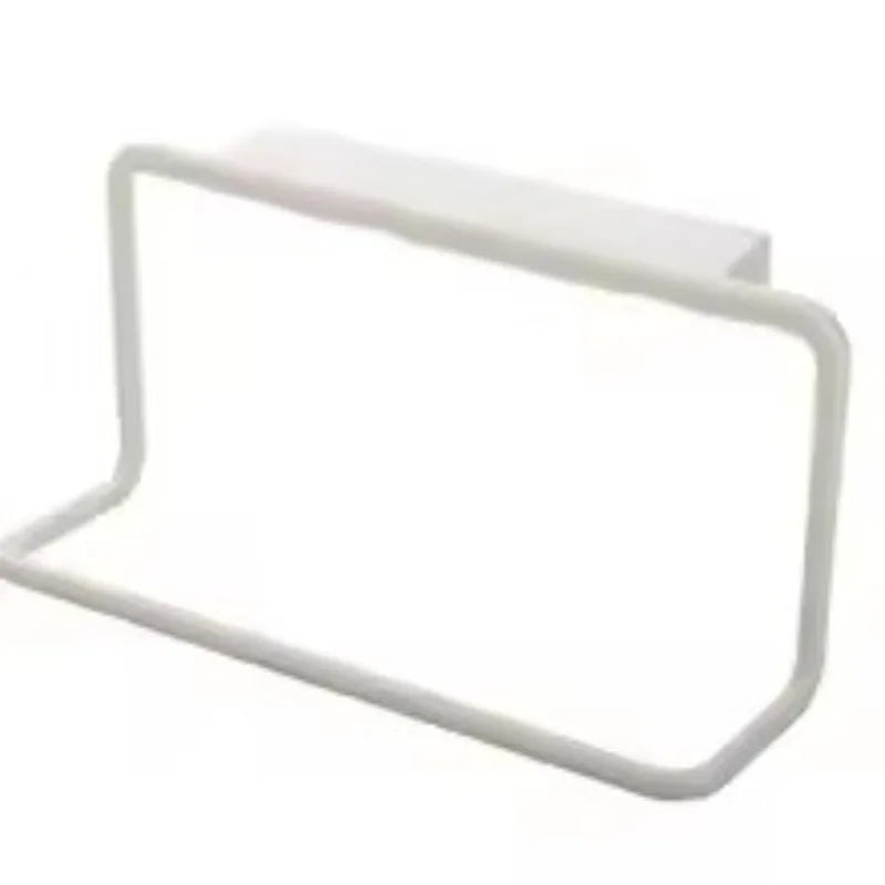 Kitchen Bathroom Single Towel Rack Plastic Debris Rag Hanger Bathroom Towel Rack Towel Bar Cabinet Door  Kitchen Accessories