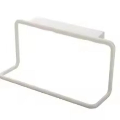 Kitchen Bathroom Single Towel Rack Plastic Debris Rag Hanger Bathroom Towel Rack Towel Bar Cabinet Door  Kitchen Accessories