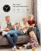 Living Room Wall Clock Light Luxury Modern Simple Quartz Clock Silent Atmosphere