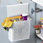 Kitchen Cabinet Door Interior Storage Shelf Hanging Hook Basket Organizer