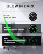 Living Room Wall Clock Light Luxury Modern Simple Quartz Clock Silent Atmosphere