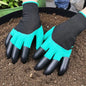 Garden gloves, stab resistant, waterproof, claw resistant, wear-resistant, ground scraping, grass pulling, soil digging, special