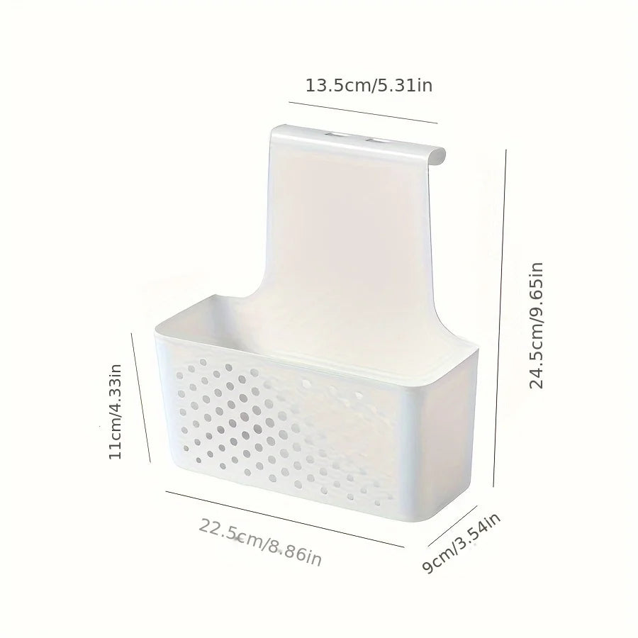 Kitchen Cabinet Door Interior Storage Shelf Hanging Hook Basket Organizer