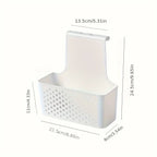 Kitchen Cabinet Door Interior Storage Shelf Hanging Hook Basket Organizer