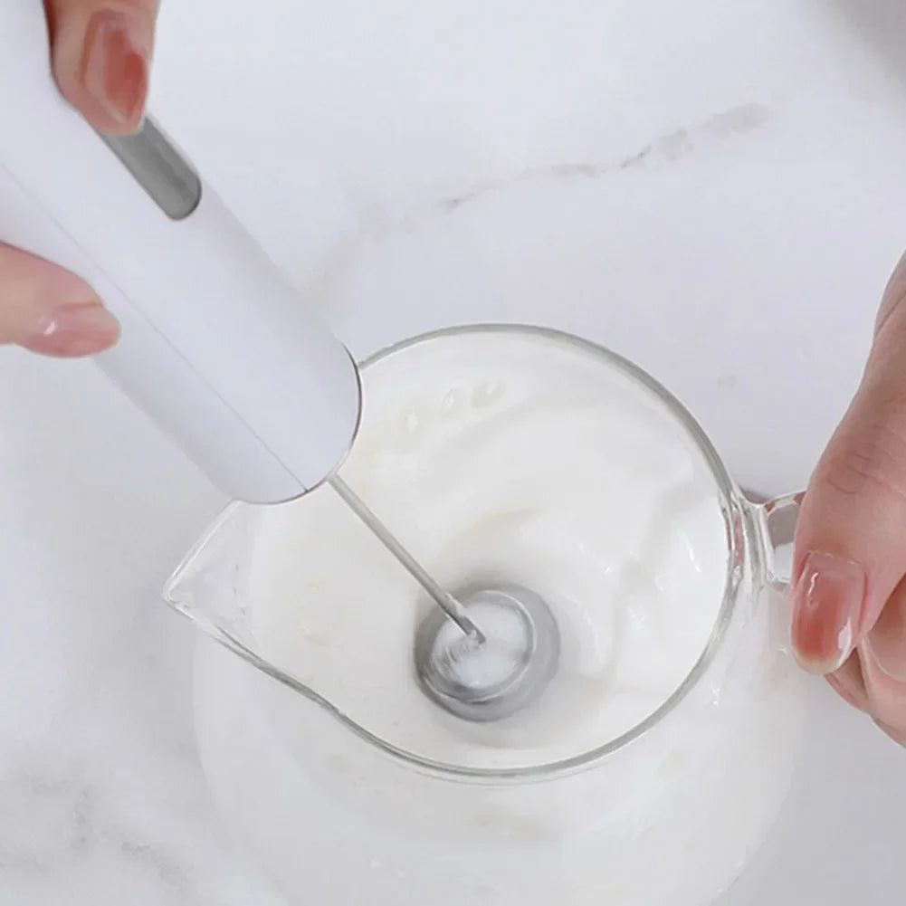 USB Electric Milk Frother – 3-Speed Coffee Foam Maker