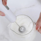 Cordless Electric Milk Frother Mini Coffee Egg Beater Kitchen Gadget