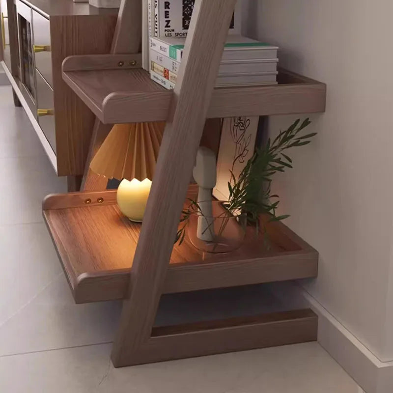 Modern Premium Living Room Cabinet Simple Rustic Bedroom Display Bookshelf Furniture