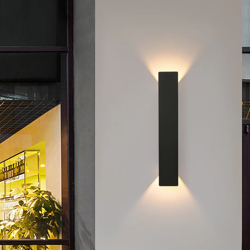 Modern LED Outdoor Wall Lamp – IP54 Waterproof Up Down Light