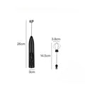 Cordless Electric Milk Frother Mini Coffee Egg Beater Kitchen Gadget