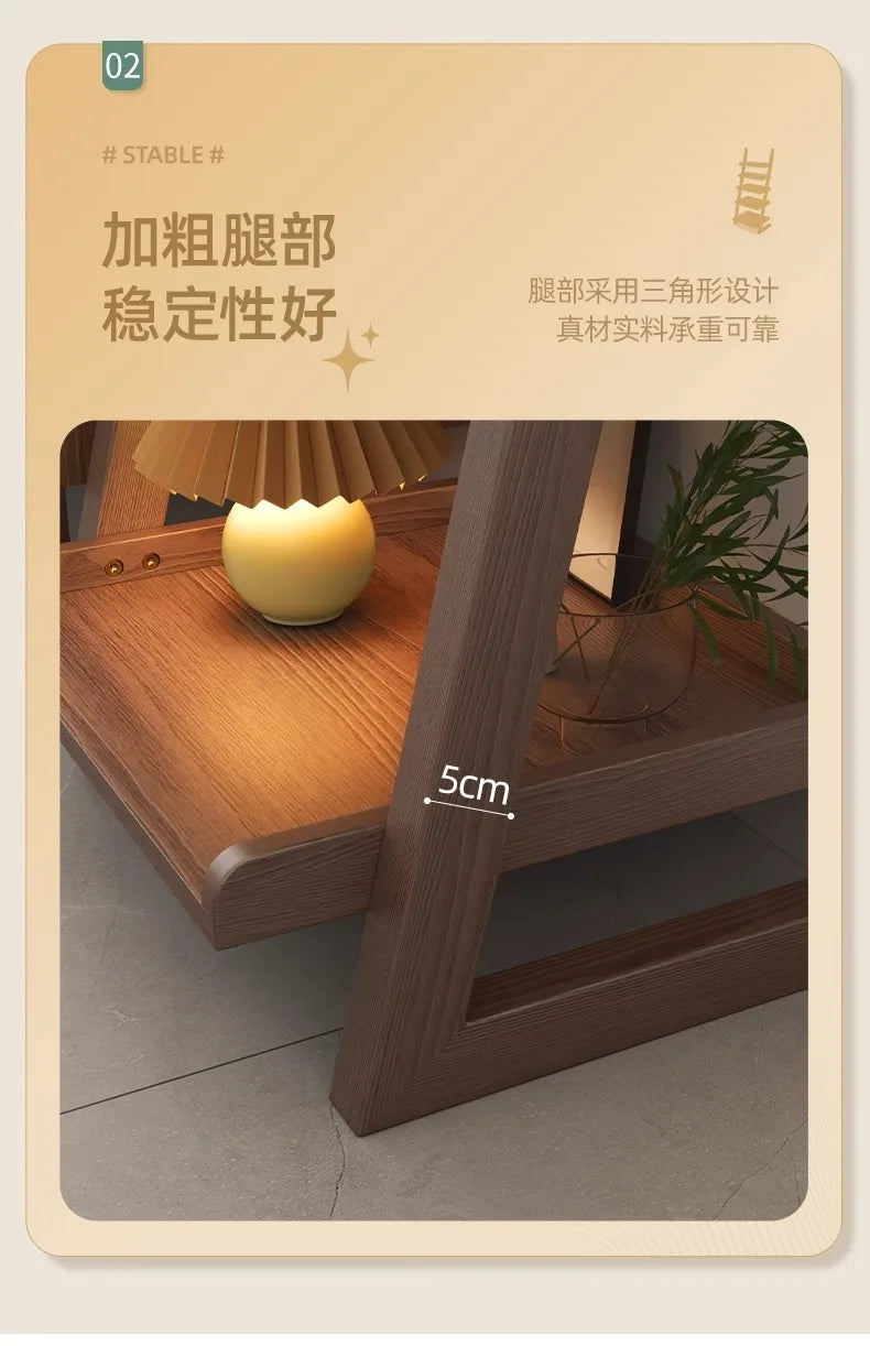 Modern Premium Living Room Cabinet Simple Rustic Bedroom Display Bookshelf Furniture