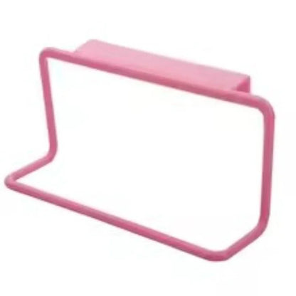 Kitchen Bathroom Single Towel Rack Plastic Debris Rag Hanger Bathroom Towel Rack Towel Bar Cabinet Door  Kitchen Accessories