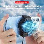 Mini phone cooling fan, USB powered phone cooler, portable cooling fan, suitable for gaming and live streaming enthusiasts