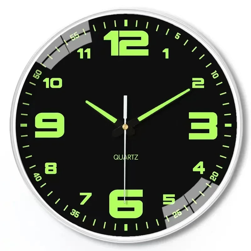 Luxury Silent Wall Clock – Modern Quartz Home Decor