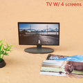 Simulation Miniature Furniture Dollhouse Living Room TV Decoration Kid Gift