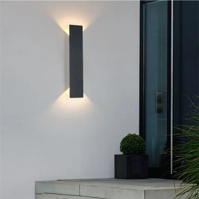 Modern LED Outdoor Wall Lamp – IP54 Waterproof Up Down Light