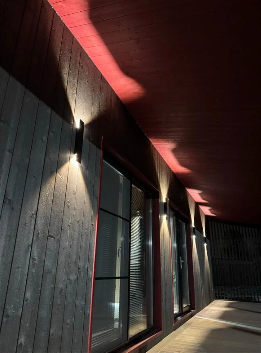 Modern LED Outdoor Wall Lamp – IP54 Waterproof Up Down Light