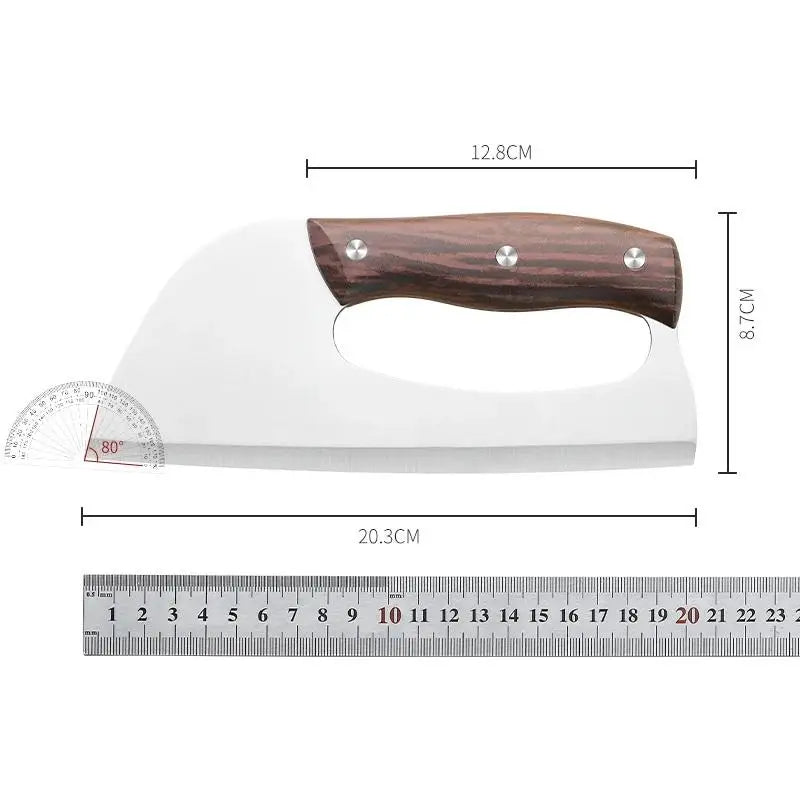 Home Slicing Made Easy with Labor Saving Kitchen Knife Sharp and Efficient Chef's Cutting Tool