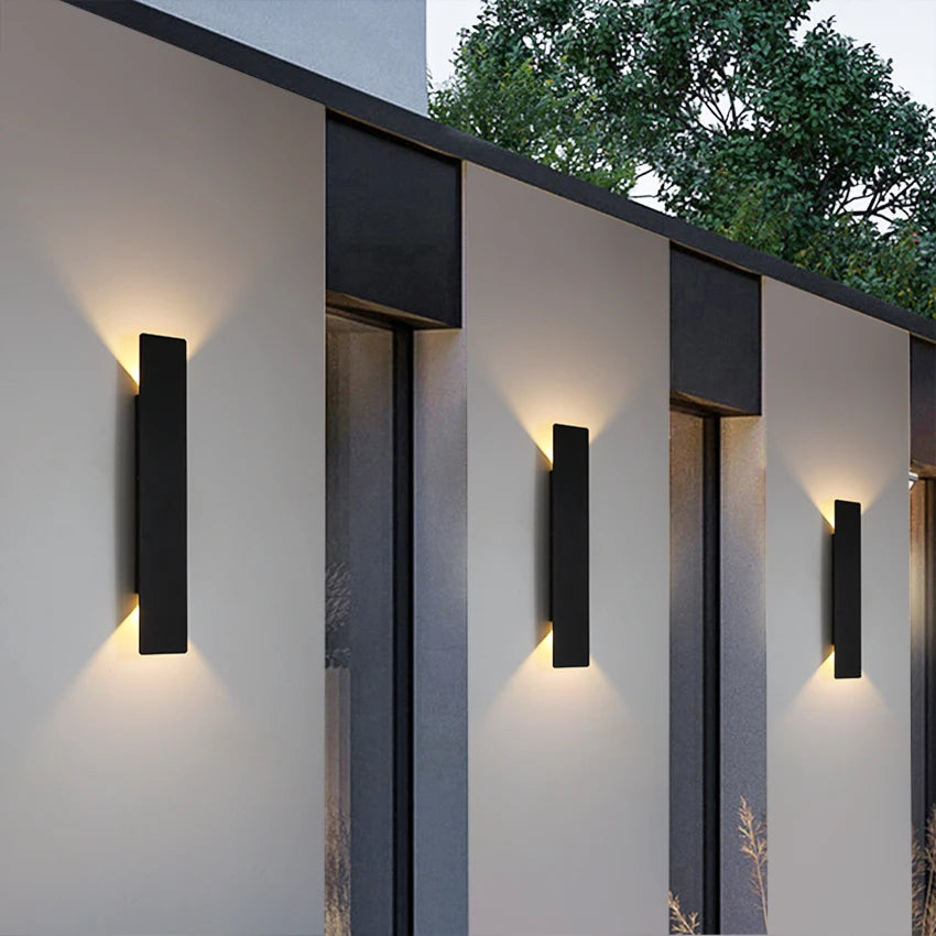 Modern LED Outdoor Wall Lamp – IP54 Waterproof Up Down Light