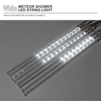 Waterproof Meteor Shower LED String Lights – Outdoor Decor