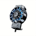 Mini phone cooling fan, USB powered phone cooler, portable cooling fan, suitable for gaming and live streaming enthusiasts