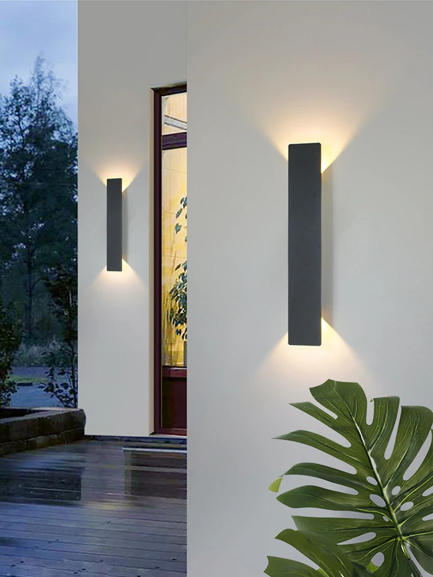 Modern LED Outdoor Wall Lamp – IP54 Waterproof Up Down Light