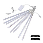 Waterproof Meteor Shower LED String Lights – Outdoor Decor