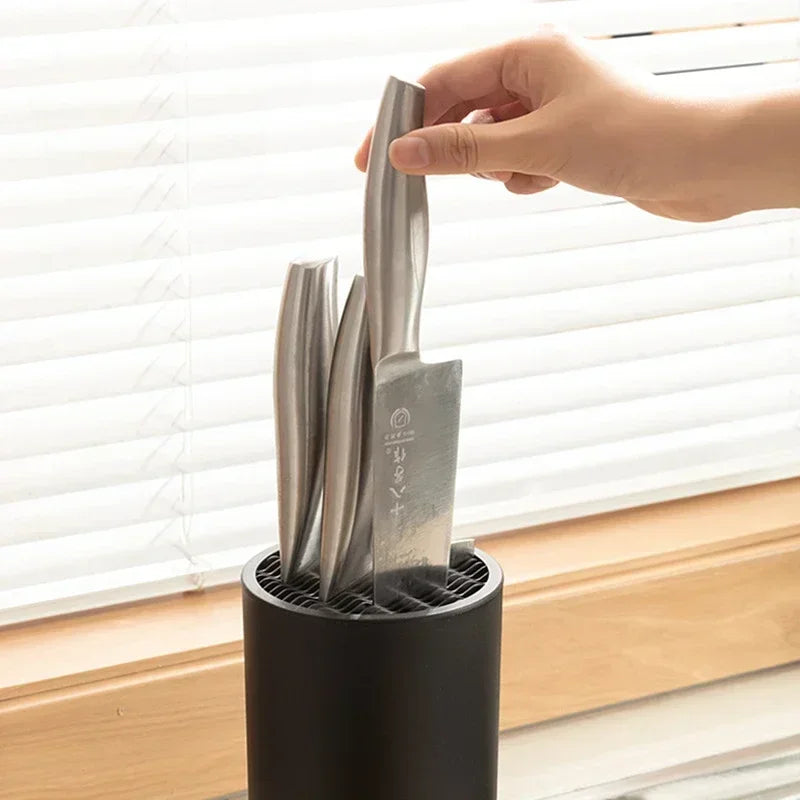 Kitchen Tools Stand Chef Knife Block Storage Tank Holder Kitchen Accessories