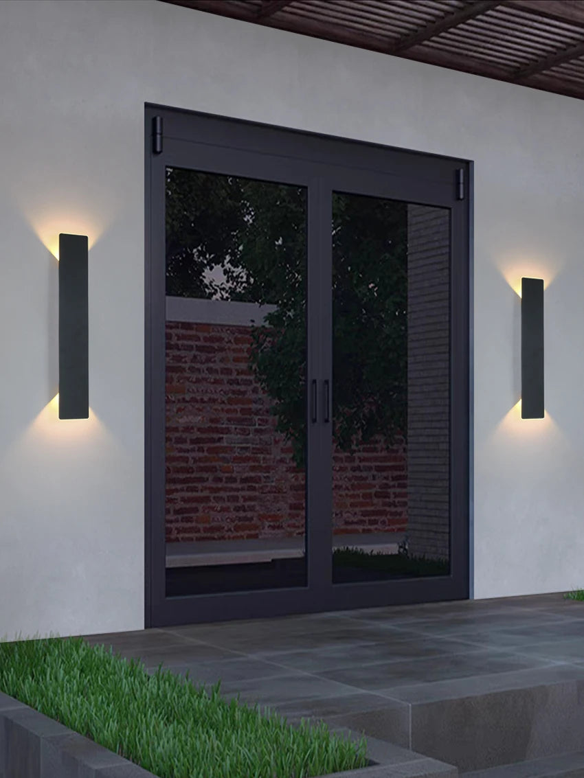Modern LED Outdoor Wall Lamp – IP54 Waterproof Up Down Light