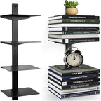 Wall Bookcases Living Room Storage Modern Metal Multifunction Organizer Bookshelf Creative Design