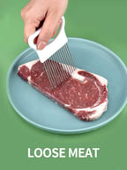 Stainless Steel Onion Slicer & Holder – Safe Kitchen Tool
