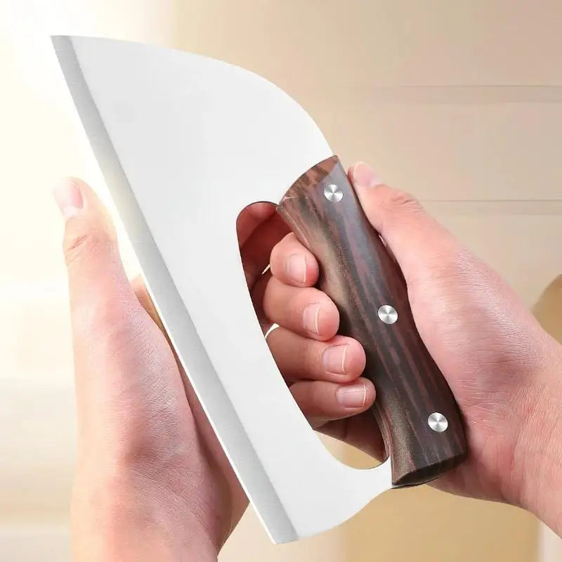 Home Slicing Made Easy with Labor Saving Kitchen Knife Sharp and Efficient Chef's Cutting Tool