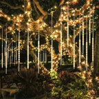 Waterproof Meteor Shower Rain 8 Tube LED String Lights – Outdoor Christmas Decoration