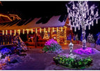 Waterproof Meteor Shower Rain 8 Tube LED String Lights – Outdoor Christmas Decoration