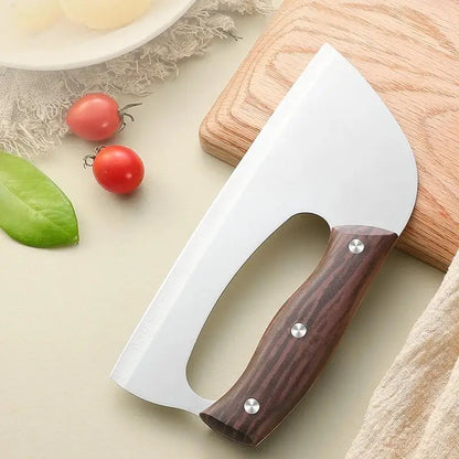 Home Slicing Made Easy with Labor Saving Kitchen Knife Sharp and Efficient Chef's Cutting Tool