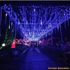 Waterproof Meteor Shower Rain 8 Tube LED String Lights – Outdoor Christmas Decoration