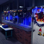 Waterproof Meteor Shower LED String Lights – Outdoor Decor