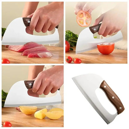 Home Slicing Made Easy with Labor Saving Kitchen Knife Sharp and Efficient Chef's Cutting Tool