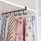 Cabinet Storage Hook – 6-Hook Kitchen & Wardrobe Organizer
