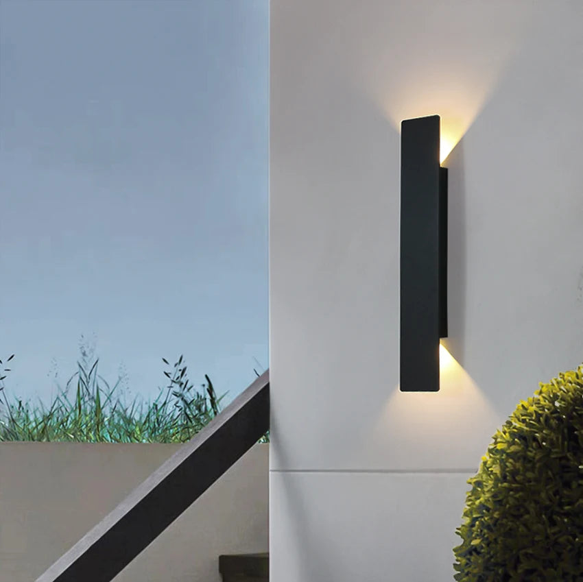 Modern LED Outdoor Wall Lamp – IP54 Waterproof Up Down Light