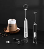 USB Electric Milk Frother – 3-Speed Coffee Foam Maker
