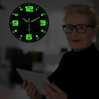 Luxury Silent Wall Clock – Modern Quartz Home Decor