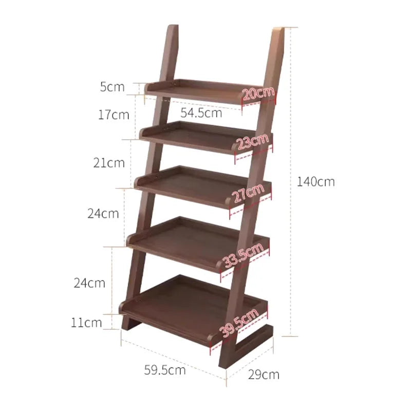 Modern Premium Living Room Cabinet Simple Rustic Bedroom Display Bookshelf Furniture