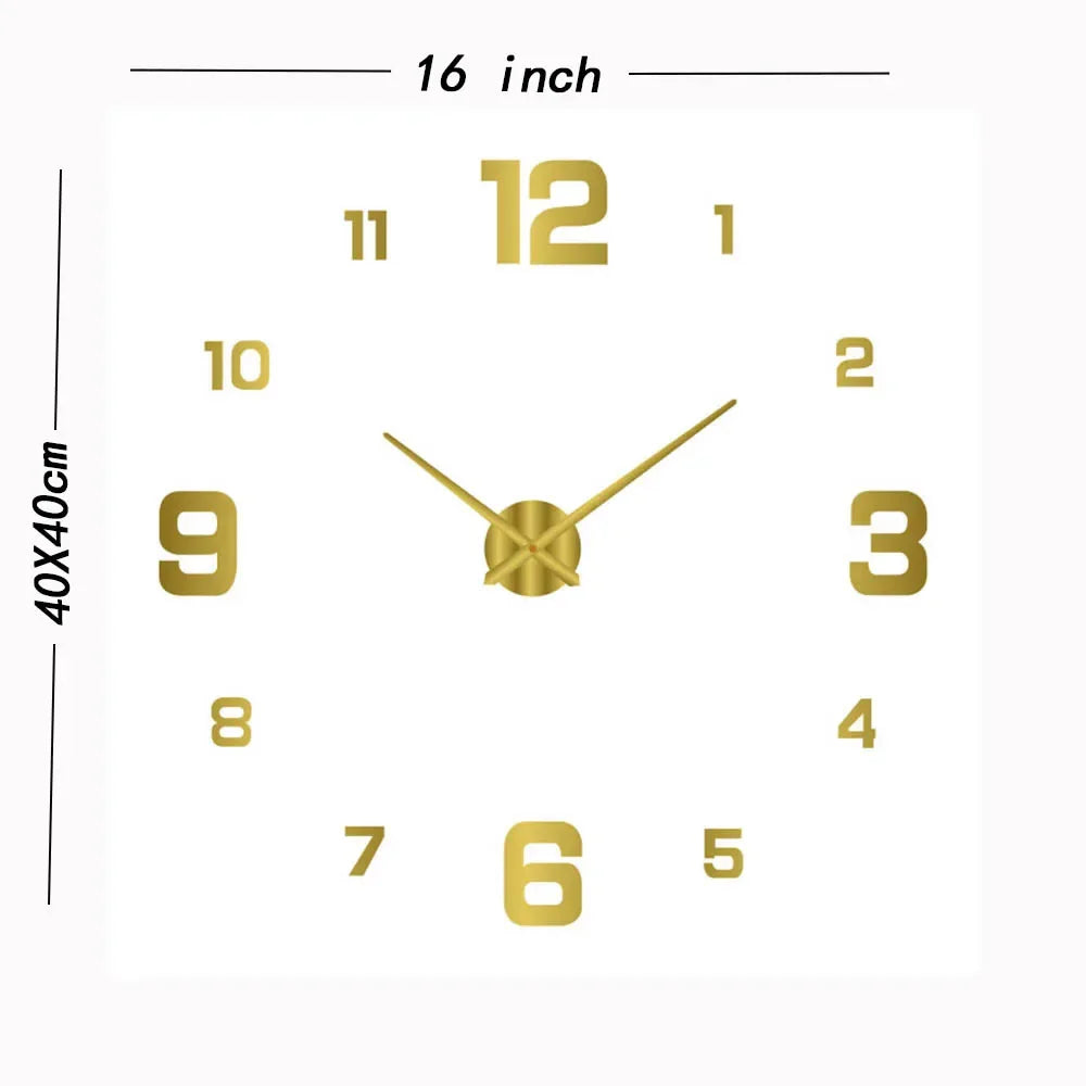 Living Room Wall Clock Light Luxury Modern Simple Quartz Clock Silent Atmosphere