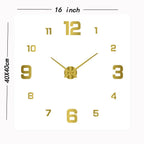 Living Room Wall Clock Light Luxury Modern Simple Quartz Clock Silent Atmosphere